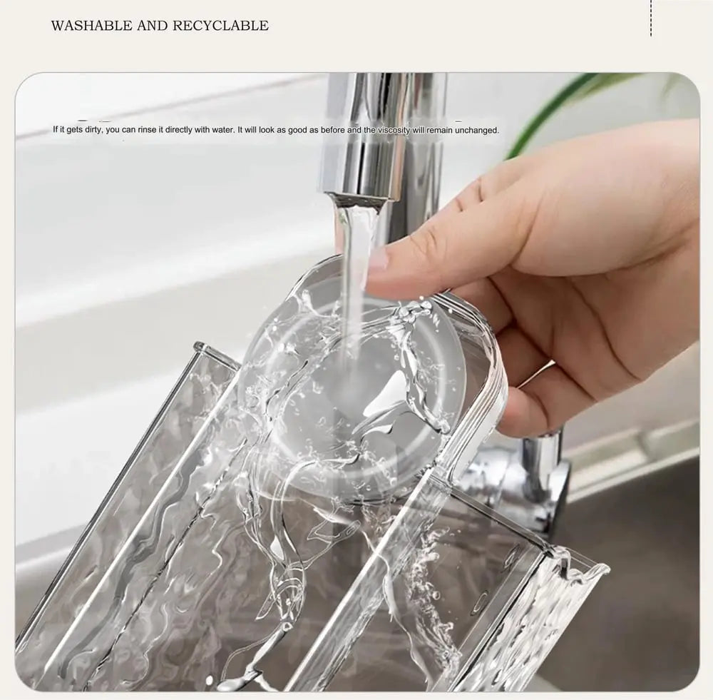 GlowFix Wandtaschentuchhalter — Schluss mit Chaos, dein Bad wird stylisch, sauber und total entspannend!