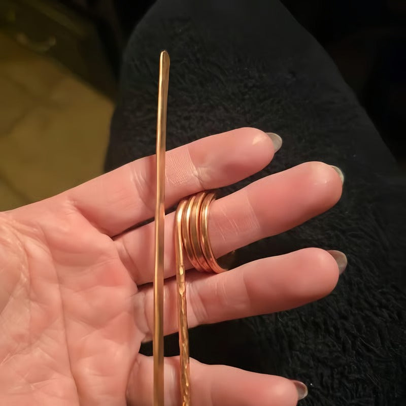 GripLux Ring Keeper — Schmerzfreies Lesen in luxuriösem Stil, das deinen Daumen entspannt und dein Buch offenhält (3 Stück)