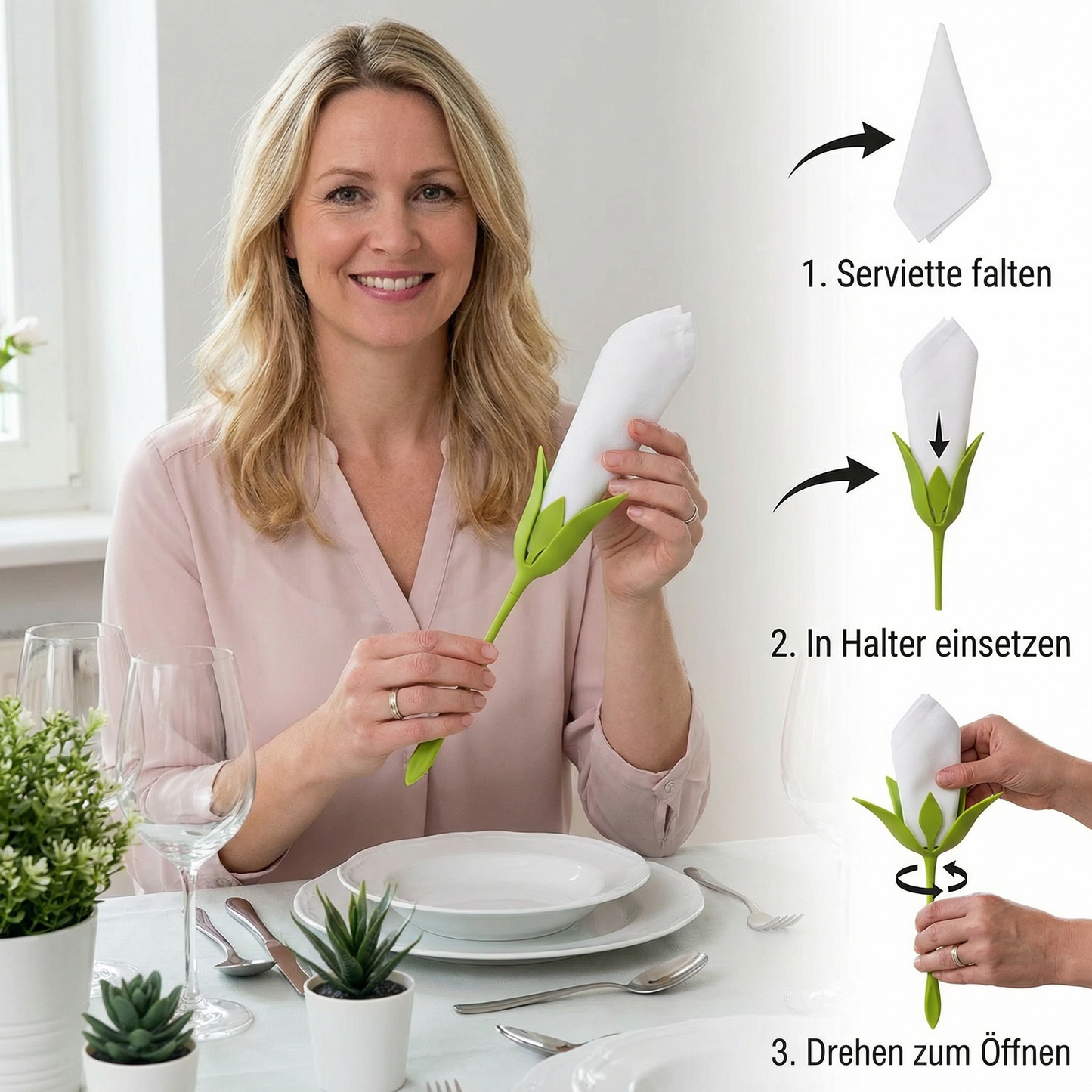 BellaFlora — Verwandle Deinen Tisch im Handumdrehen in ein magisches Blumenmeer voller Staunen