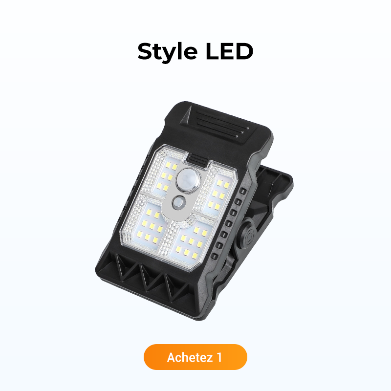 PowerStrahl Solar-Klampen-Boost — Mach dunkle Ecken zur sicheren Wohlfühloase voller Licht und Schutz!