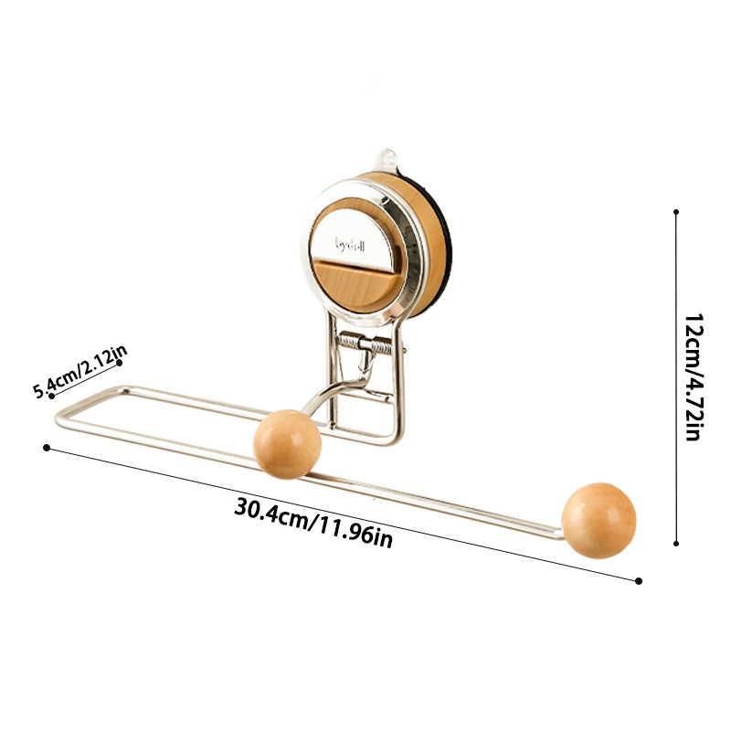 Elm Wood / Toilet Paper Holder — Schnell montiert, bombenfest & stilvoll für dein makelloses Bad!