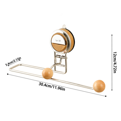 Elm Wood / Toilet Paper Holder — Schnell montiert, bombenfest & stilvoll für dein makelloses Bad!