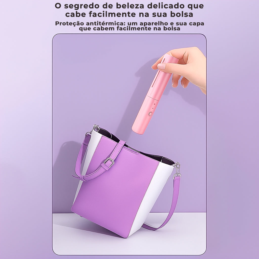 Glatzza™ Mini-Glättbürste — Seidig-glattes Traumhaar in 60 Sekunden, das alle Blicke fesselt!