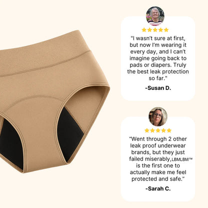 LeakShield Underwear 4er-Pack — Fühl Dich sicher, selbstbewusst und geschützt – kein Auslaufen, keine Peinlichkeiten mehr!