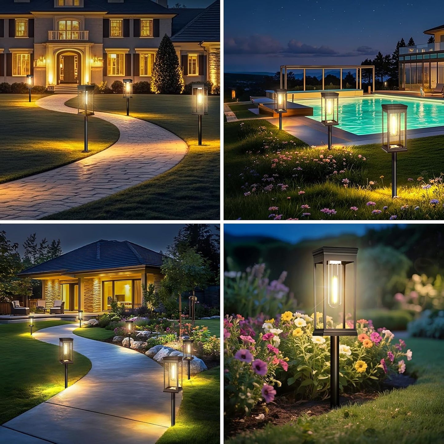 Solar Garden Lights — Transform Your Outdoor Space into a Warm, Magical Haven Every Night