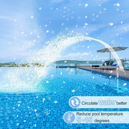 SolarSplash Pro — Verwandelt deinen Pool in eine kühle Wohlfühl-Oase mit magischem Lichterzauber