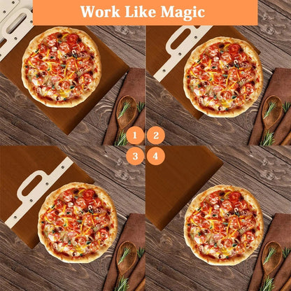 SlipN’Bake — Meistere jede Pizza mühelos wie ein Profi und begeistere mit perfekten Ergebnissen!