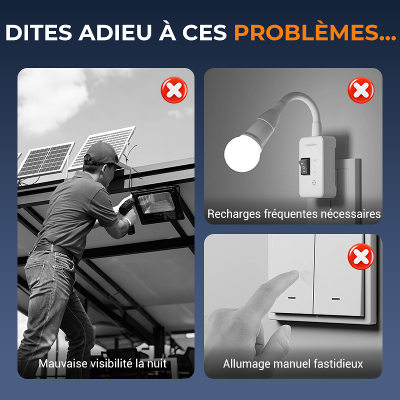PowerStrahl Solar-Klampen-Boost — Mach dunkle Ecken zur sicheren Wohlfühloase voller Licht und Schutz!
