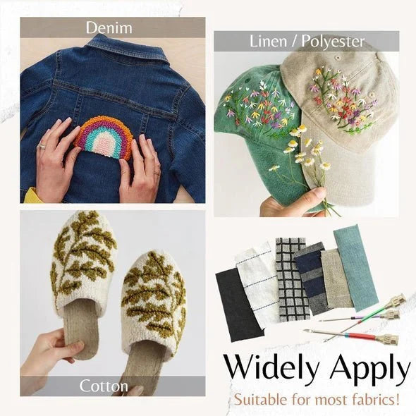 NeedleNinja — Ergonomischer Nadelgriff für schmerzfreies, grenzenloses Kreativnähen