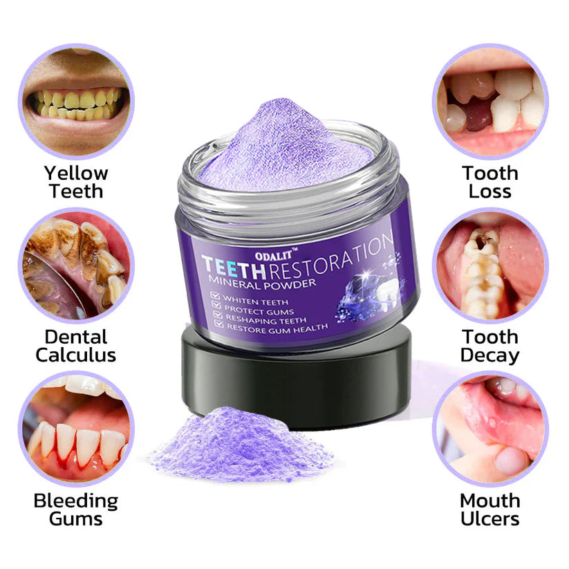 BrightGuard™ Dental Rescue Pulver — Hol dir dein schmerzfreies Lächeln zurück und stoppe Zahnprobleme an der Wurzel!