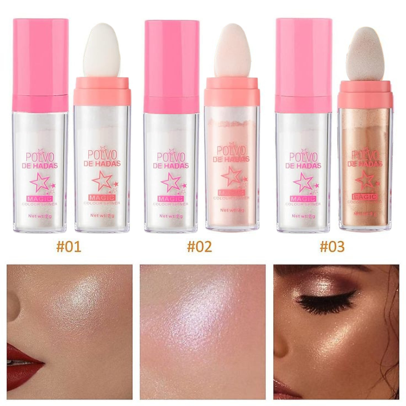 GlowReign™ Schimmerpuder — Strahle 12 Stunden Lang Wie Die Unwiderstehliche Königin Jeder Party