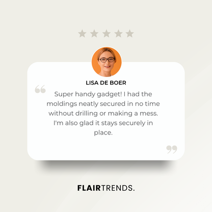 FixProX — Starke Power-Fixierung für makellose Wände ohne Bohren und Stress! (100 Stück)