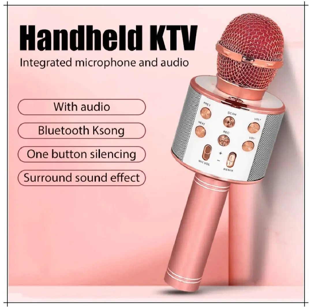 mihraaj Wireless Bluetooth Karaoke Microphone — Verwandle jeden Ort in deine persönliche Showbühne und fühl den Adrenalinkick deiner Performance!