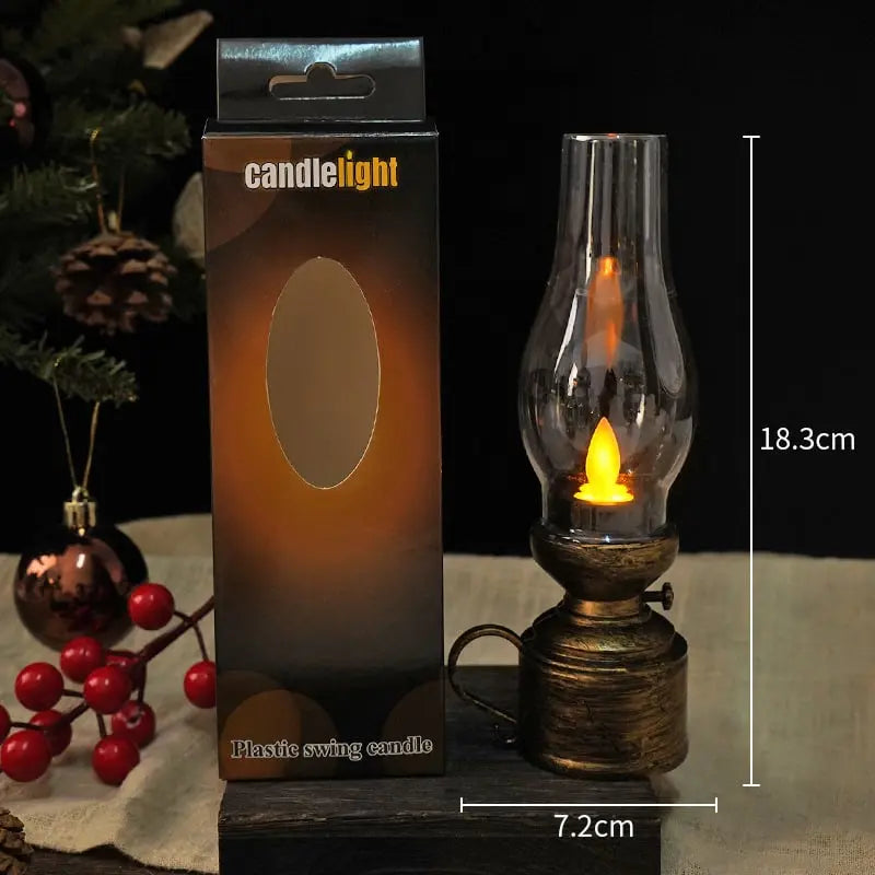 GlowHaven LED-Laterne — Genieße sorgenfreie Gemütlichkeit mit authentischem Kerzenschein überall!