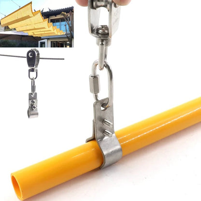 TitanFalcon Edelstahl-Hardware — Mach dein Sonnensegel zur unerschütterlichen Wohlfühl-Oase bei jedem Wetter!