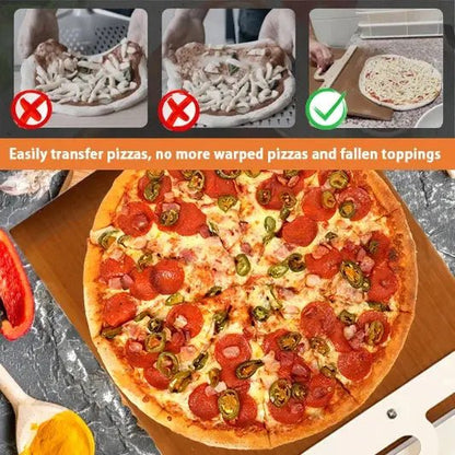 SlipN’Bake — Meistere jede Pizza mühelos wie ein Profi und begeistere mit perfekten Ergebnissen!