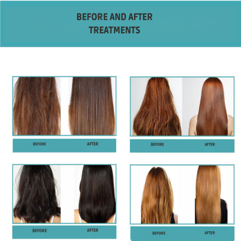 Keratin-Formel — Verwandle strohiges Haar blitzschnell in seidige Traumlocken voller Glanz und Stärke