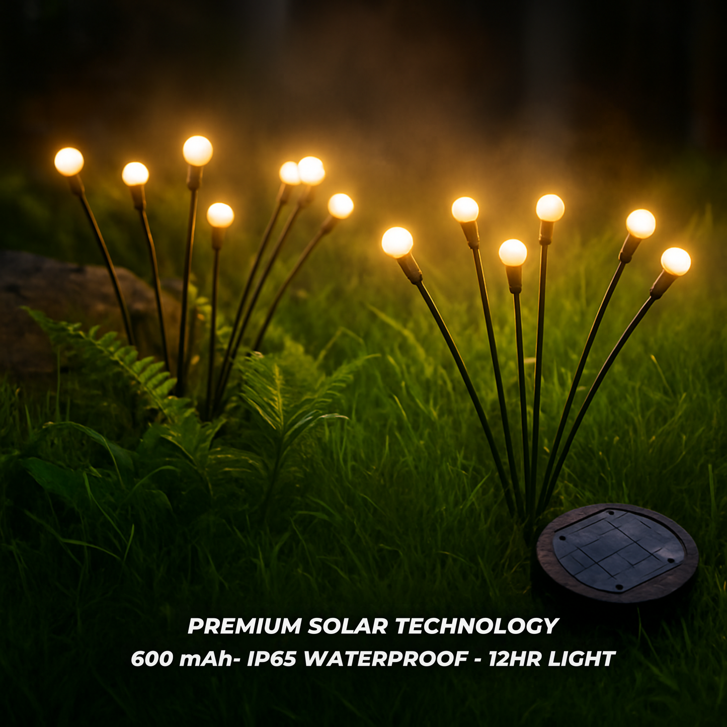 GlowFlick™ — Verzaubere Deinen Garten mit magischem, automatischem Licht, das begeistert und entspannt