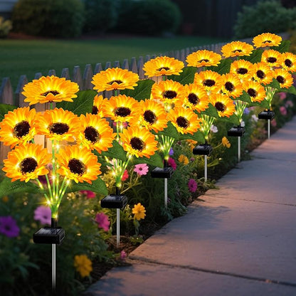 LuminaFlare — Verzaubere deinen Garten mit magischem, sorgenfreiem Sonnenlicht bis spät in die Nacht!