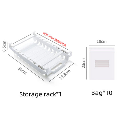 CoolNest Lagerlösung — Endlich Ordnung, die deine Lebensmittel frisch hält und Stress im Kühlschrank beseitigt
