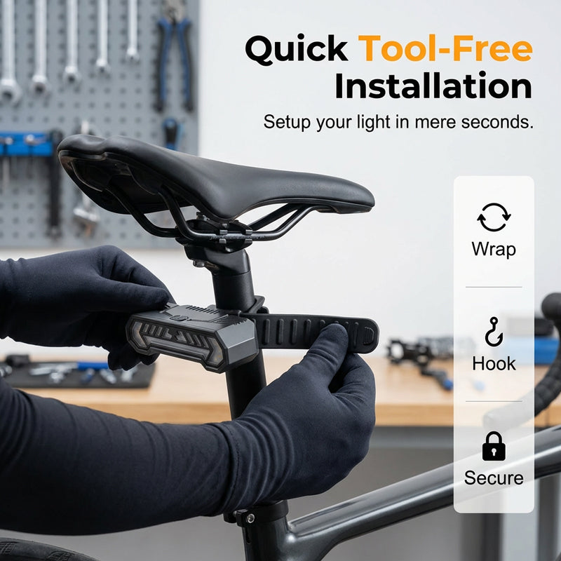 RideFlash Pro — Die unsichtbare Schutzmacht, die dich auf Knopfdruck unübersehbar macht