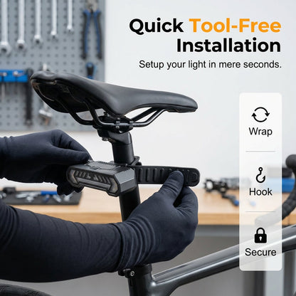 RideFlash Pro — Die unsichtbare Schutzmacht, die dich auf Knopfdruck unübersehbar macht