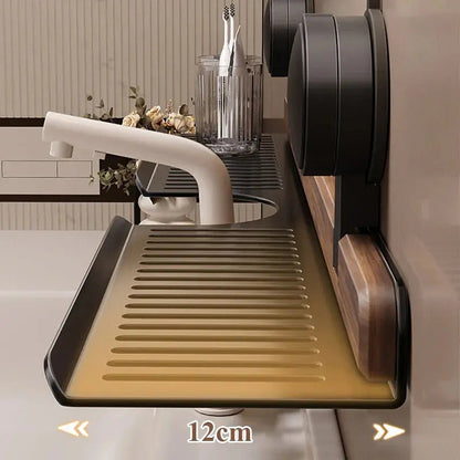 ZynoShelf — Verleihe deinem Waschbecken Luxus und endlich spürbare Ordnung