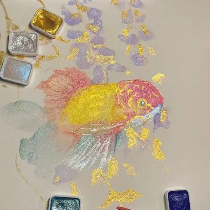 LumaLuxe — Entfessele den magischen Metallic-Glanz, der Deine Kunst lebendig macht!