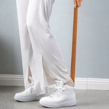 GlideMate — Nie wieder Rückenschmerzen dank mühelosem Schuhe-Anziehen