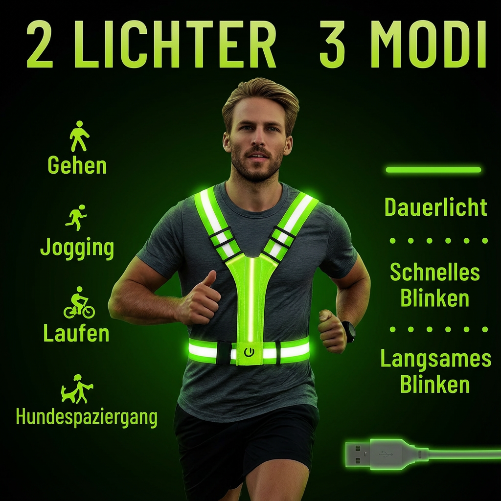 LumiGuard Pro — Strahle unschlagbar sicher und erobere jede Dunkelheit mit Leichtigkeit!