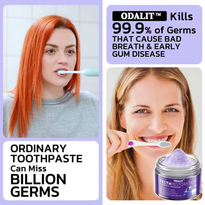 BrightGuard™ Dental Rescue Pulver — Hol dir dein schmerzfreies Lächeln zurück und stoppe Zahnprobleme an der Wurzel!