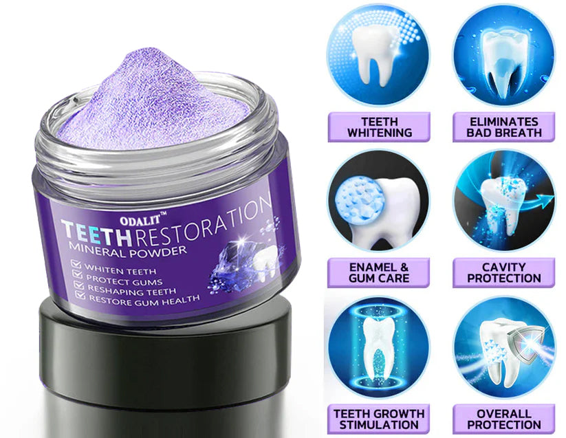 BrightGuard™ Dental Rescue Pulver — Hol dir dein schmerzfreies Lächeln zurück und stoppe Zahnprobleme an der Wurzel!
