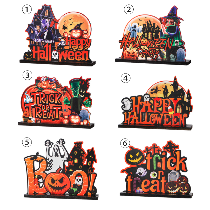 Halloween-Deko Vollholz — Mach Deine Party zur unvergesslichen Horror-Show, die alle Blicke fesselt!