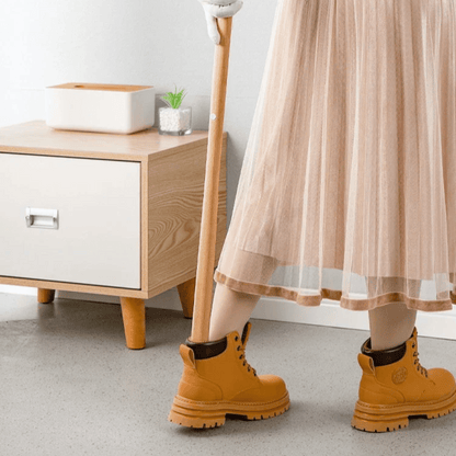 GlideMate — Nie wieder Rückenschmerzen dank mühelosem Schuhe-Anziehen