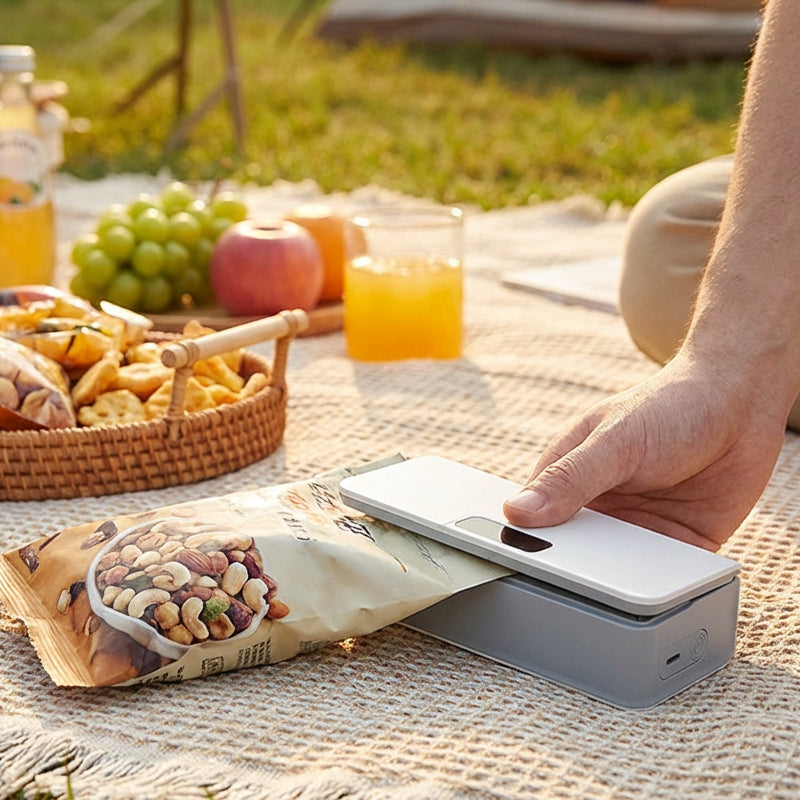 FreshSeal Pro — Schluss mit schalem Snackfrust, entdecke frische Freiheit überall!
