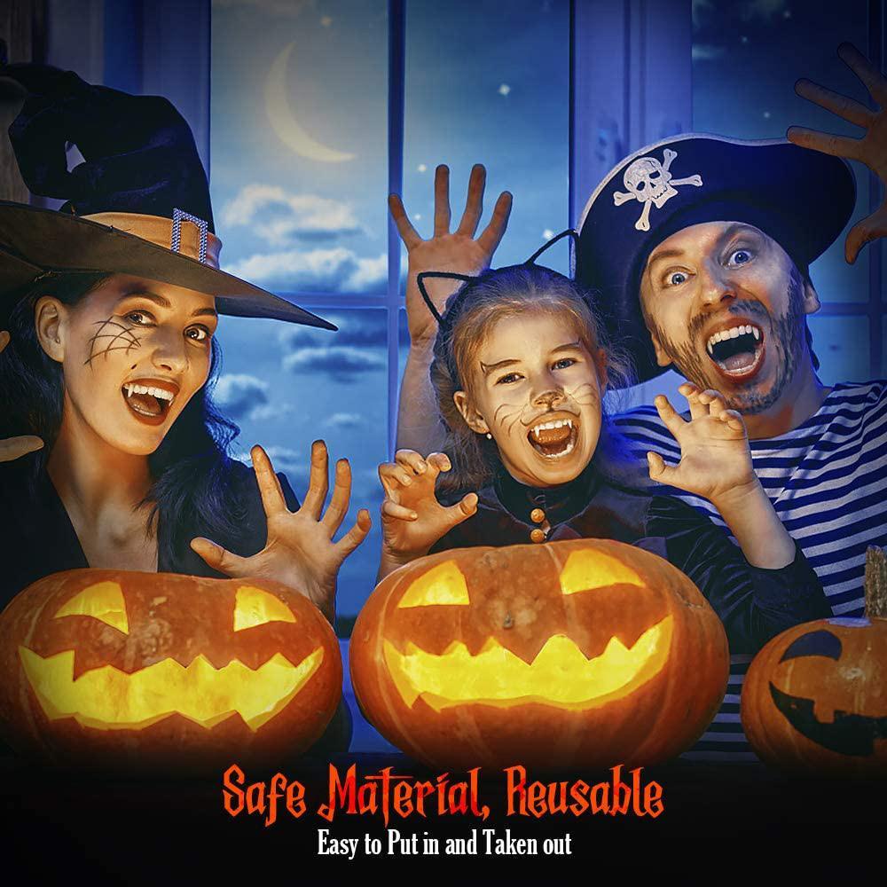 FlexiBite Vampirzähne — Verwandle dein Grusel-Lächeln in puren Horror-Appeal!