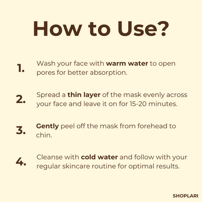 RadianceRush™ Black Tea Power-Maske — Klare, strahlende Haut, die alle Blicke magisch anzieht! (2 Stück)