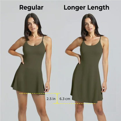 FlowFit Dress — Beweg dich frei und fühl dich sexy stark den ganzen Tag