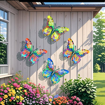 VividWing Metall-Schmetterling Set — Bringe lebendige Farben & Energie in dein Zuhause, die nie verblassen!