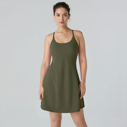 FlowFit Dress — Beweg dich frei und fühl dich sexy stark den ganzen Tag