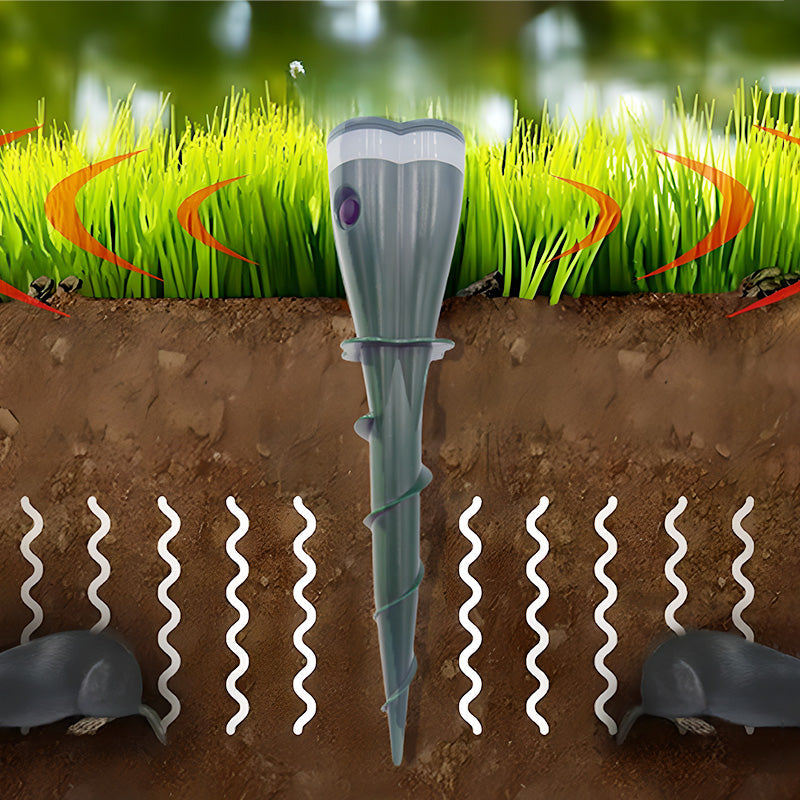TerraShield — Schütze deinen Garten sorglos rund um die Uhr vor ungebetenen Grabern!