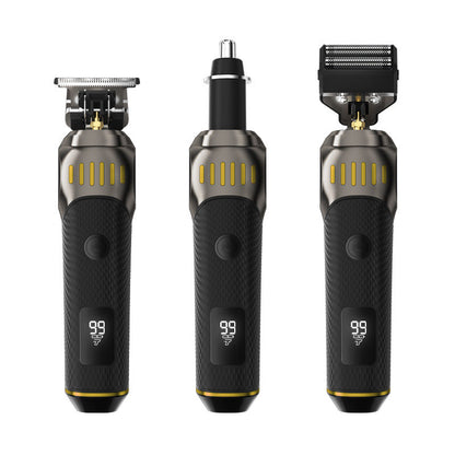MANNOMAXX 3-in-1 Power Grooming Kit — Dominiere deinen Look mit messerscharfer Präzision und selbstbewusstem Style every day!