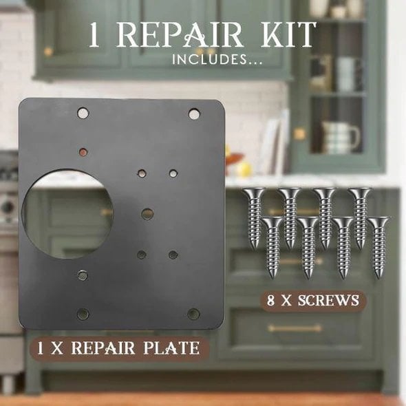 Scharnier Reparaturset - Damit reparierst du jede Tür! (4 Sets)