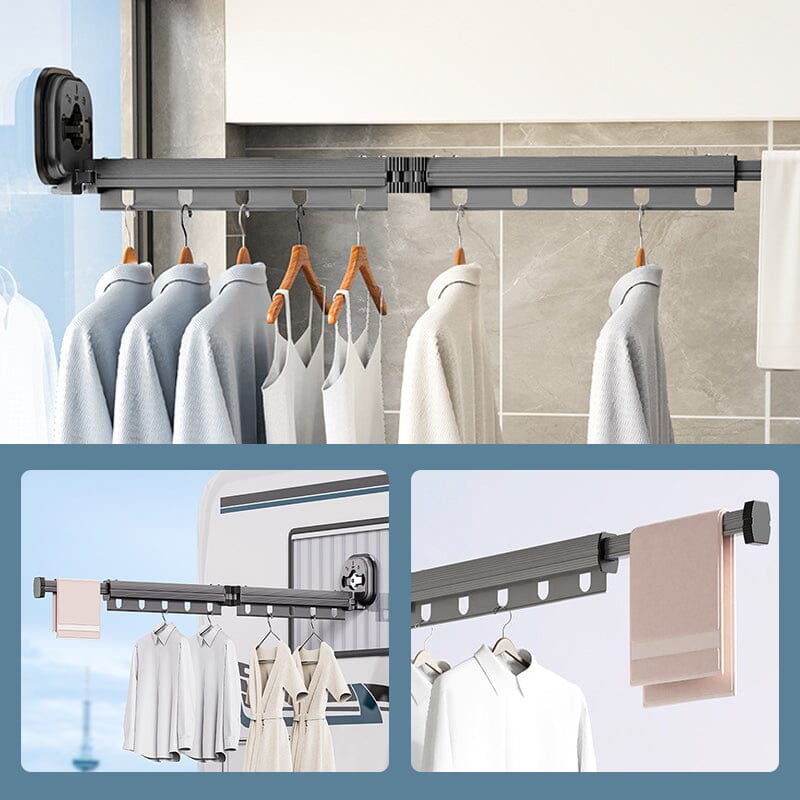 (50% Rabatt) Zusammenklappbarer Wäscheständer - Mehr Wäsche auf weniger Raum trocknen!