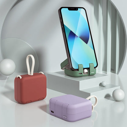 2 in 1 Mini-Powerbank - Laden und schauen gleichzeitig!