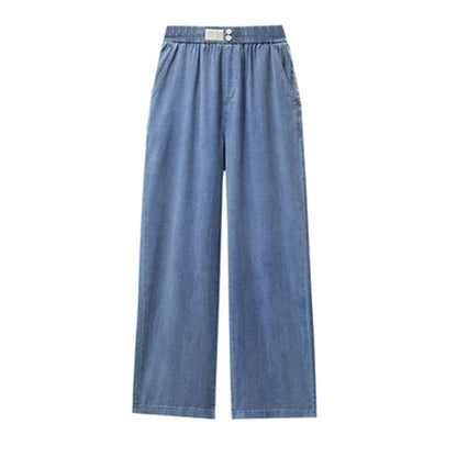 (50% Rabatt) - HighJe™ - Schlank machende Jeans mit weitem Bein - Superbequeme Jeans!